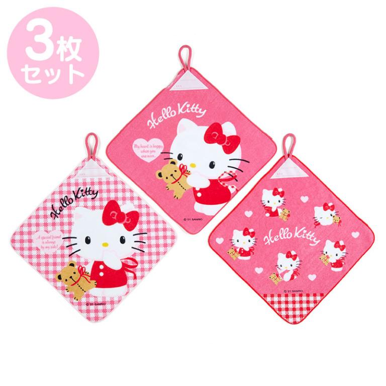 Japan Sanrio Hello Kitty / My Melody / Little Twin Stars / Cinnamoroll / Doraemon Hand Towel Set