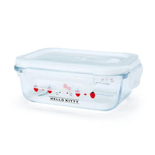 Load image into Gallery viewer, Japan Sanrio Hello Kitty / My Melody Heat Resistant Glass Food Container Lunch Box (Brunch)
