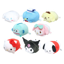 Carica l'immagine nel visualizzatore di Gallery, Japan Sanrio Cinnamoroll / Tuxedo Sam / Pompompurin / Hangyodon / My Melody / Hello Kitty / Kuromi / Pochacco Tedama Mini Plush Doll Soft Toy