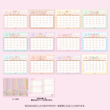 Lade das Bild in den Galerie-Viewer, Japan Sanrio Characters Mix / Pochacoo / My Melody / Kuromi / Little Twin Stars / Hello Kitty / Keroppi / Gudetama / Tuxedo Sam / Pompompurin / Cinnamoroll 2023 Desk Calendar
