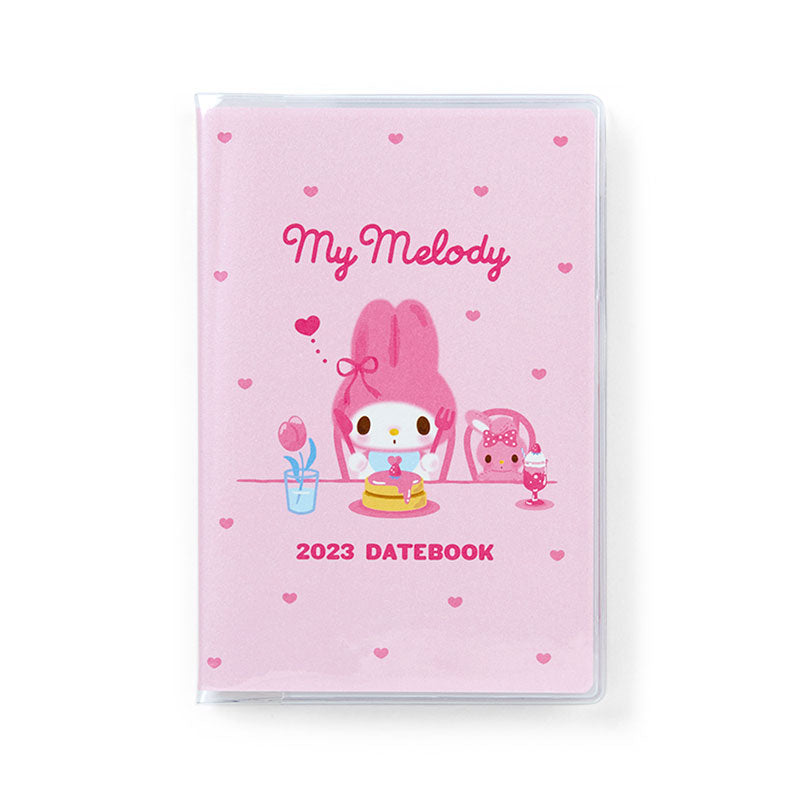 Japan Sanrio My Melody / Kuromi / Little Twin Stars / Hello Kitty / Cinnamoroll 2023 Mini Monthly Schedule Book / Planner