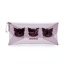 Load image into Gallery viewer, Japan Sanrio Small Pouch / Pencil Case with Carabiner (mini face)
