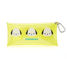 Load image into Gallery viewer, Japan Sanrio Small Pouch / Pencil Case with Carabiner (mini face)
