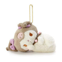 Load image into Gallery viewer, Japan Sanrio Kuromi / Pochacco / Cinnamoroll / My Melody Plush Doll Keychain (Chill Time)
