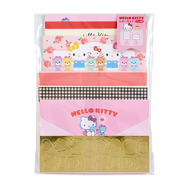 Japan Sanrio Characters Mix / Hello Kitty / Kuromi / Cinnamoroll / My Melody Letter Paper & Envelope