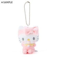 Load image into Gallery viewer, Japan Sanrio Hello Kitty / My Melody / Pompompurin / Cinnamoroll / Pochacco / Tuxedo Sam / Kuromi / Hangyodon Plush Doll Keychain (Milk Bottle)