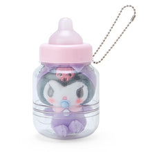 Load image into Gallery viewer, Japan Sanrio Hello Kitty / My Melody / Pompompurin / Cinnamoroll / Pochacco / Tuxedo Sam / Kuromi / Hangyodon Plush Doll Keychain (Milk Bottle)