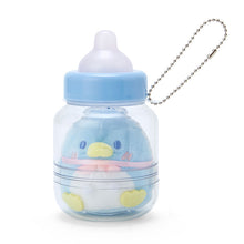 Load image into Gallery viewer, Japan Sanrio Hello Kitty / My Melody / Pompompurin / Cinnamoroll / Pochacco / Tuxedo Sam / Kuromi / Hangyodon Plush Doll Keychain (Milk Bottle)