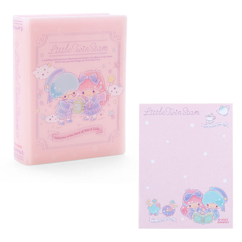 Japan Sanrio Little Twin Stars Memo & Mini Case (Picture Book)