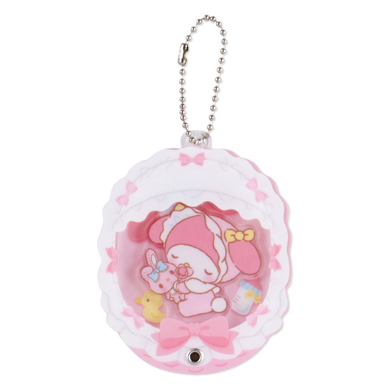 Japan Sanrio Hello Kitty / My Melody / Cinnamoroll / Pochacco / Pompompurin / Kuromi / Tuxedo Sam / Hangyodon Acrylic Keychain (Cradle)