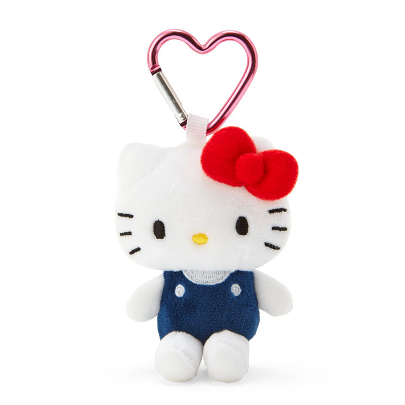 Japan Sanrio Carabiner Plush Doll Keychain (Heart)