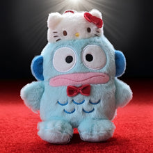 Lade das Bild in den Galerie-Viewer, Japan Sanrio My Melody / Kuromi / Pompompurin / Cinnamoroll / Pochacco / Hangyodon Plush Doll Keychain (Hello Kitty 50th Anniversary)
