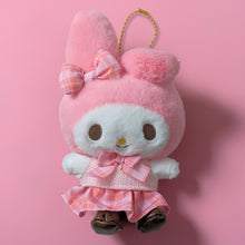 Load image into Gallery viewer, Japan Sanrio Plush Doll Keychain (Retro Uniform)
