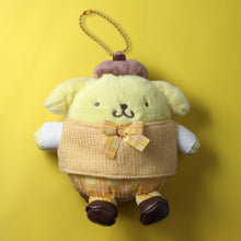 Load image into Gallery viewer, Japan Sanrio Plush Doll Keychain (Retro Uniform)
