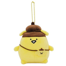 이미지를 갤러리 뷰어에 로드 , Japan Sanrio Pompompurin x Mr Obungu Plush Doll Keychain
