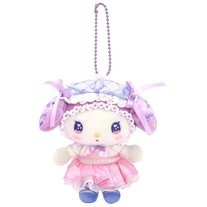 Japan Sanrio My Melody Dolly Mix Plush Doll Keychain (50th)