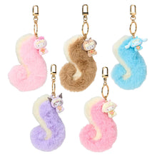 Carregar imagem no visualizador da galeria, Japan Sanrio Plush Tail Mascot Keychain (Squirrel)
