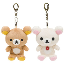 Charger l&#39;image dans la galerie, Japan San-X Rilakkuma Plush Doll Keychain (Sit)
