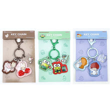 이미지를 갤러리 뷰어에 로드 , Japan Sanrio Keychain KeyRing (Retro)
