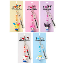 Carregar imagem no visualizador da galeria, Japan Sanrio Mobile Strap Charm (I Love Sanrio Characters)
