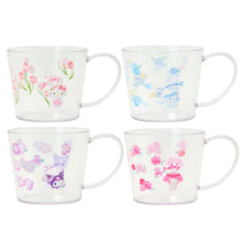 Load image into Gallery viewer, Japan Sanrio Clear Plastic Mug (Flower)
