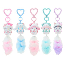 Load image into Gallery viewer, Japan Sanrio Plush Tail Keychain (Milky Cat)
