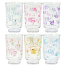 Load image into Gallery viewer, Japan Sanrio Clear Plastic Cup (Flower)
