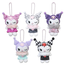 Charger l&#39;image dans la galerie, Japan Sanrio Kuromi Plush Doll Keychain (Scarf)
