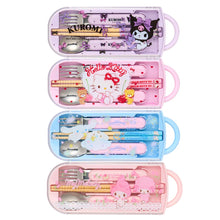 Load image into Gallery viewer, Japan Sanrio Chopsticks Fork Spoon &amp; Case
