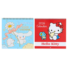 Afbeelding in Gallery-weergave laden, Japan Sanrio 2026 Small Wall Calendar
