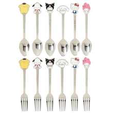 Load image into Gallery viewer, Japan Sanrio Stainless Steel Spoon &amp; Fork
