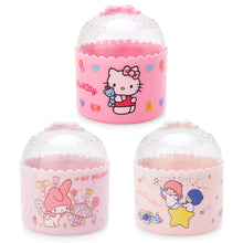 Carregar imagem no visualizador da galeria, Japan Sanrio Hello Kitty / My Melody / Little Twin Stars Cotton Ball Box Container (Fashion Zakka)
