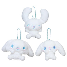 Load image into Gallery viewer, Japan Sanrio Cinnamoroll Plush Doll Keychain (Emotion)
