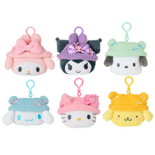 Lade das Bild in den Galerie-Viewer, Japan Sanrio Face Style Coin Purse Mini Pouch (Knit Cap)
