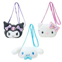 Charger l&#39;image dans la galerie, Japan Sanrio Plush Neck Coin Purse (Face)
