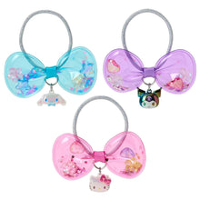 Lade das Bild in den Galerie-Viewer, Japan Sanrio Kids Ponytail Holder Hair Tie (Clear Ribbon)
