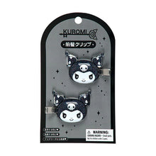 Cargar imagen en el visor de la galería, Japan Sanrio Kuromi Hair Clips (20th)
