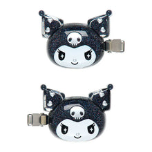 Cargar imagen en el visor de la galería, Japan Sanrio Kuromi Hair Clips (20th)
