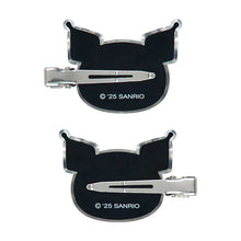 Cargar imagen en el visor de la galería, Japan Sanrio Kuromi Hair Clips (20th)
