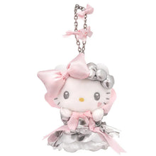 Lade das Bild in den Galerie-Viewer, Hong Kong Sanrio Plush Doll Keychain (Sliver Dreamy Ribbon)
