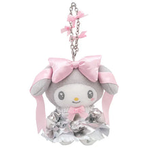 Lade das Bild in den Galerie-Viewer, Hong Kong Sanrio Plush Doll Keychain (Sliver Dreamy Ribbon)

