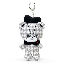 Carica l&#39;immagine nel visualizzatore di Gallery, Sanrio Hello Kitty Plush Doll Keychain (Monochrome Girly Twin Outfit)
