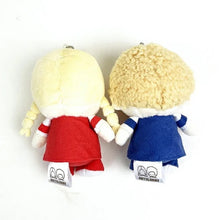 Load image into Gallery viewer, Japan Sanrio Patty and Jimmy Pair Plush Doll Keychain (Vintage Retro)
