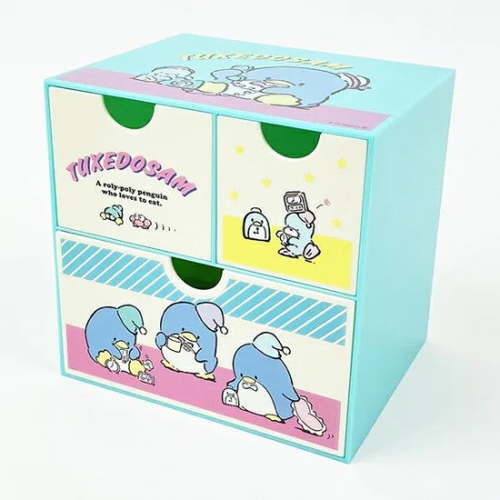 Japan Sanrio Mini Chest Box Desk Organizer