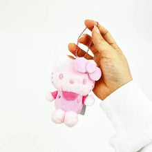 Carica l&#39;immagine nel visualizzatore di Gallery, Japan Sanrio Hello Kitty Plush Doll Keychain (Colorful)
