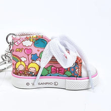 Lade das Bild in den Galerie-Viewer, Japan Sanrio Canvas Shoes Style Keychain Key Ring (Wrapping Pattern)
