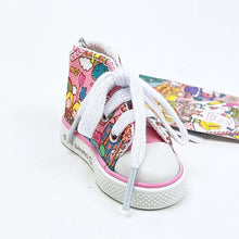 Lade das Bild in den Galerie-Viewer, Japan Sanrio Canvas Shoes Style Keychain Key Ring (Wrapping Pattern)
