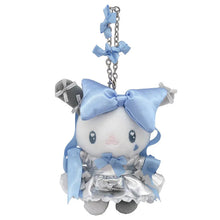 Lade das Bild in den Galerie-Viewer, Hong Kong Sanrio Plush Doll Keychain (Sliver Dreamy Ribbon)
