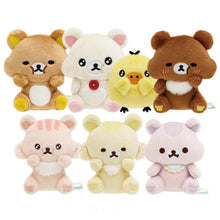 Load image into Gallery viewer, Japan San-X Rilakkuma Mini Plush Doll Soft Toy (Let&#39;s Eat)
