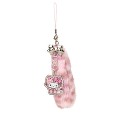 Load image into Gallery viewer, Japan Sanrio Plush Tail Mobile Strap Charm (Sanrio Gal Cat)
